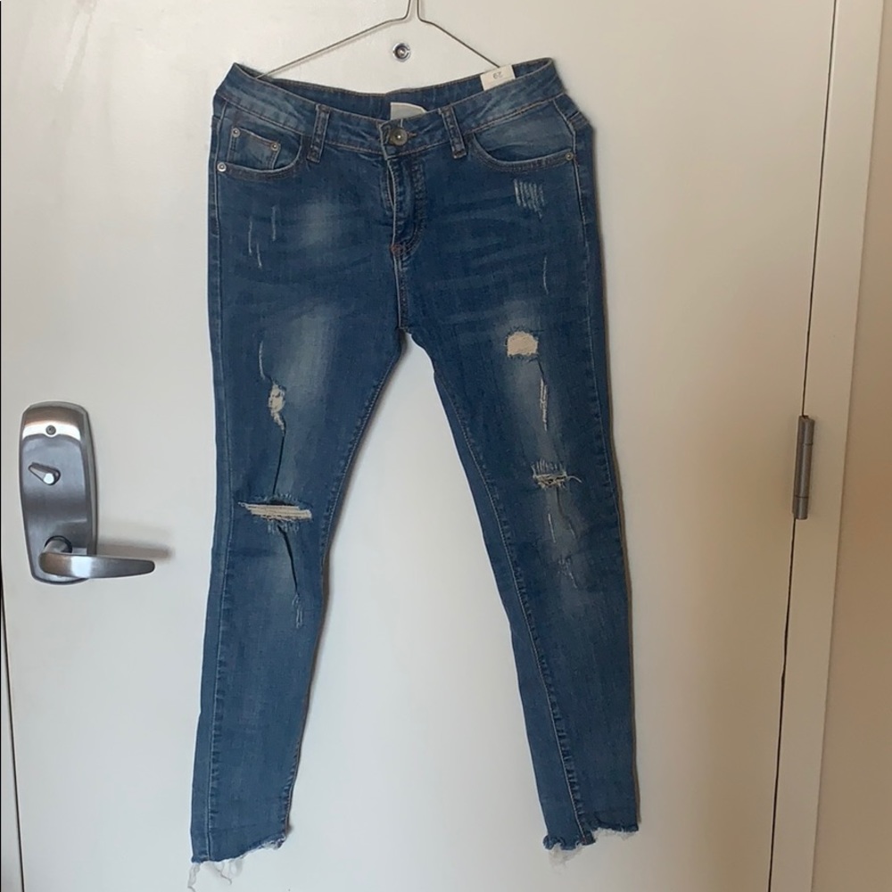 Dolce & Gabbana Skinny Distressed Jeans Sz 29